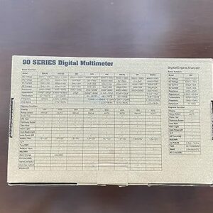 Digital Multimeter, INFURIDER YF-90EPC 4000 Counts Volt Meter, Auto-ranging Multimeter Tester Voltmeter Ammeter DMM for AC DC Volt, Amp, Ohm, Cap,Temp, Battery Test with USB Connect to PC