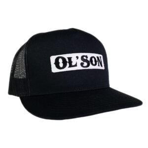 rodeo time ol' son patch black mesh flatbill