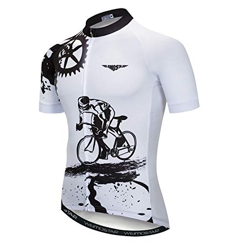 Cycling Jersey Mens Bike Jersey MTB Road Bicycle Clothing Summer Short Sleeve Pro Breathable Cycling Shirt Tops Jackets