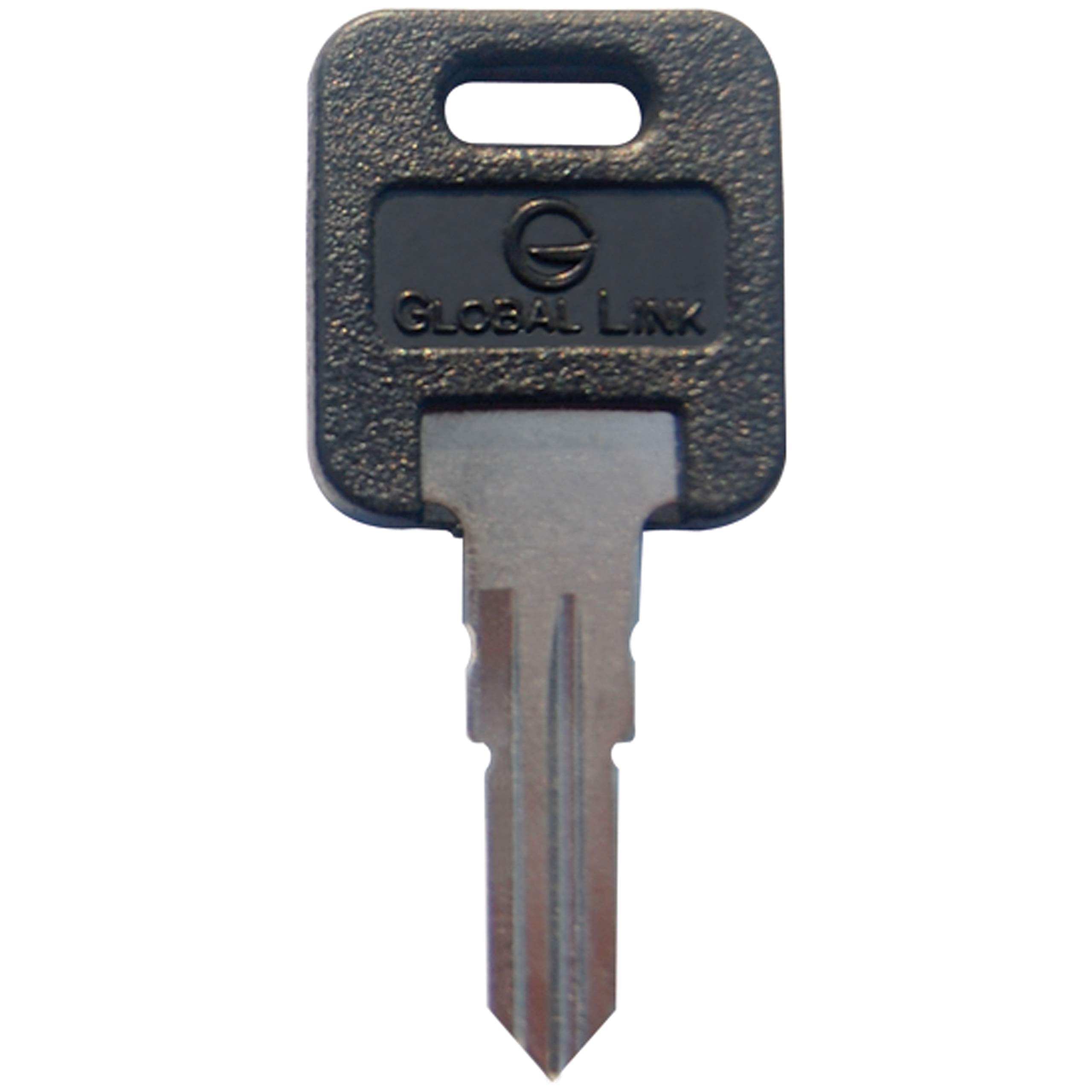 Global Link Key-Blank Blank Key for RV Entry Door Locks - Purple