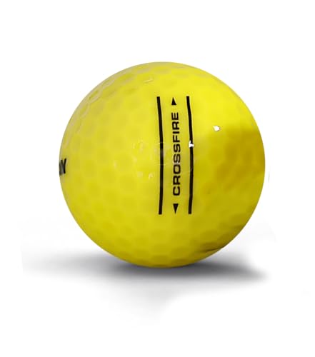 Nitro Crossfire 45 Golf Balls, 45- Pack - Yellow