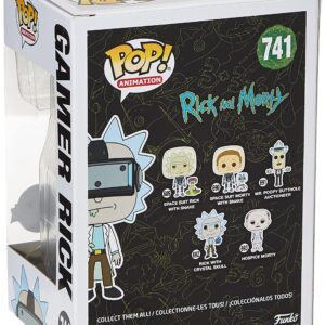 Funko POP! Rick & Morty Gamer Rick Vinyl Figure 10 cm