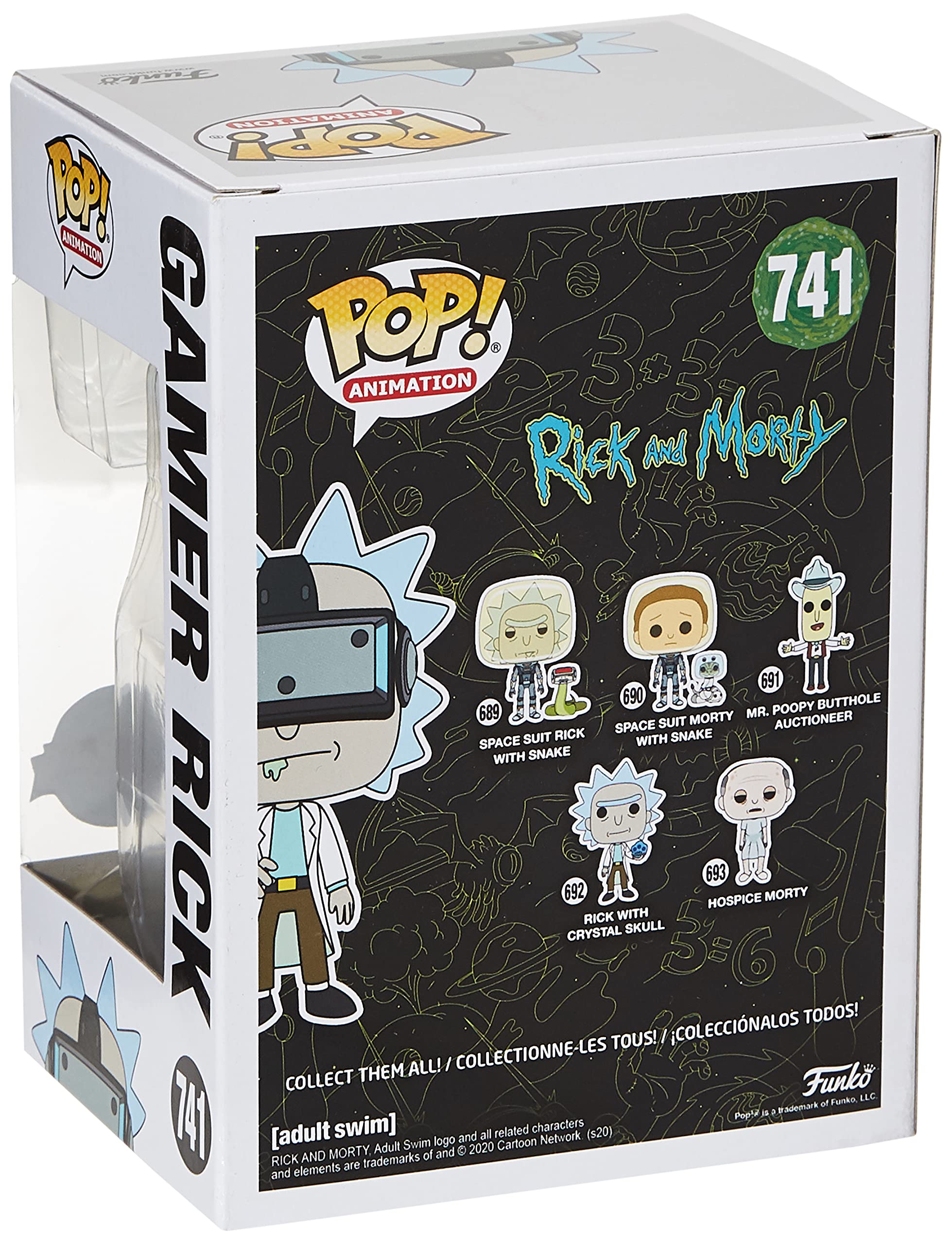 Funko POP! Rick & Morty Gamer Rick Vinyl Figure 10 cm