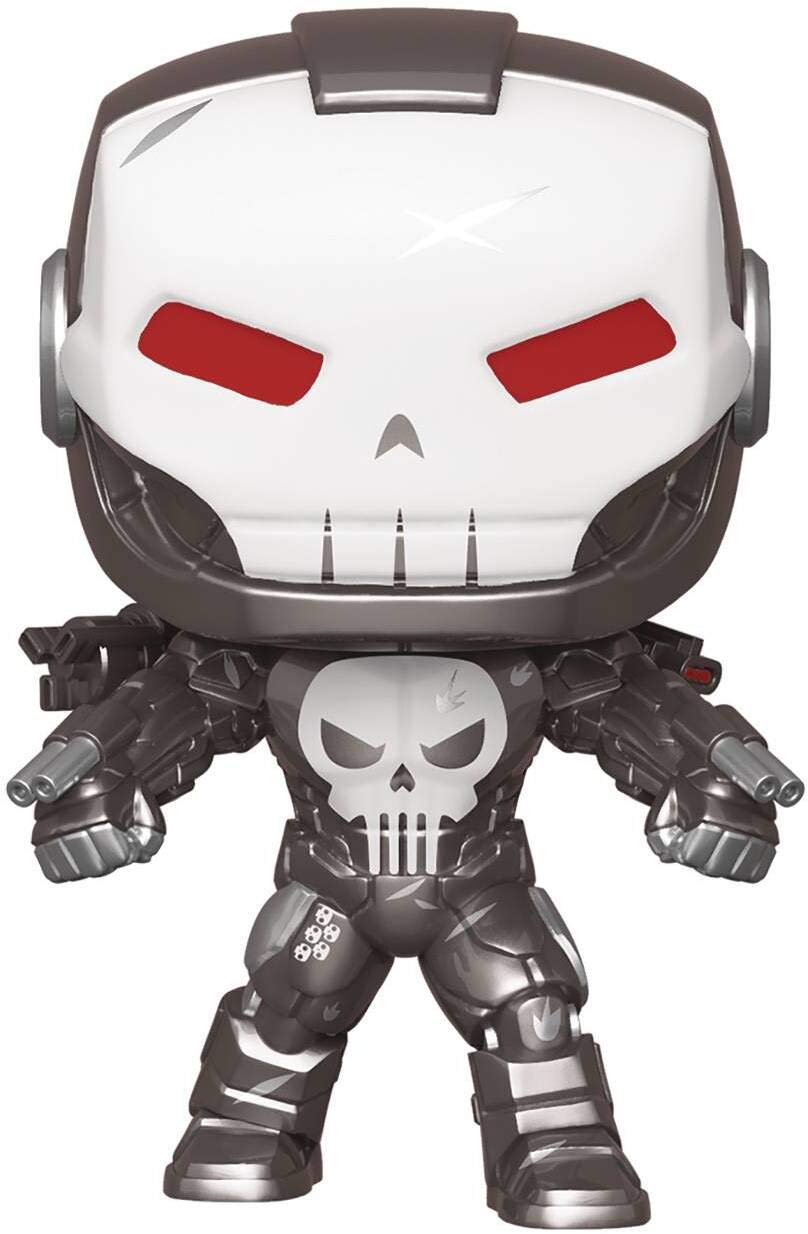 Funko Pop! Marvel: Punisher War Machine Vinyl Figure, Multicolor