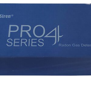 SafetySiren Pro4 Series (4th Gen) - Leader in Home Radon Detection Since 1993. Made in The USA - USA Version pCi/L