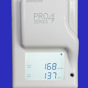 SafetySiren Pro4 Series (4th Gen) - Leader in Home Radon Detection Since 1993. Made in The USA - USA Version pCi/L