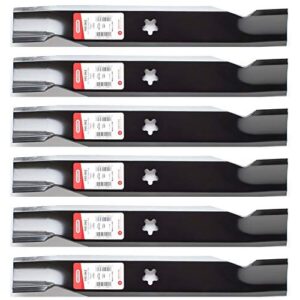 6pk oregon 195-062 blades for 48" husqvarna yth24v48