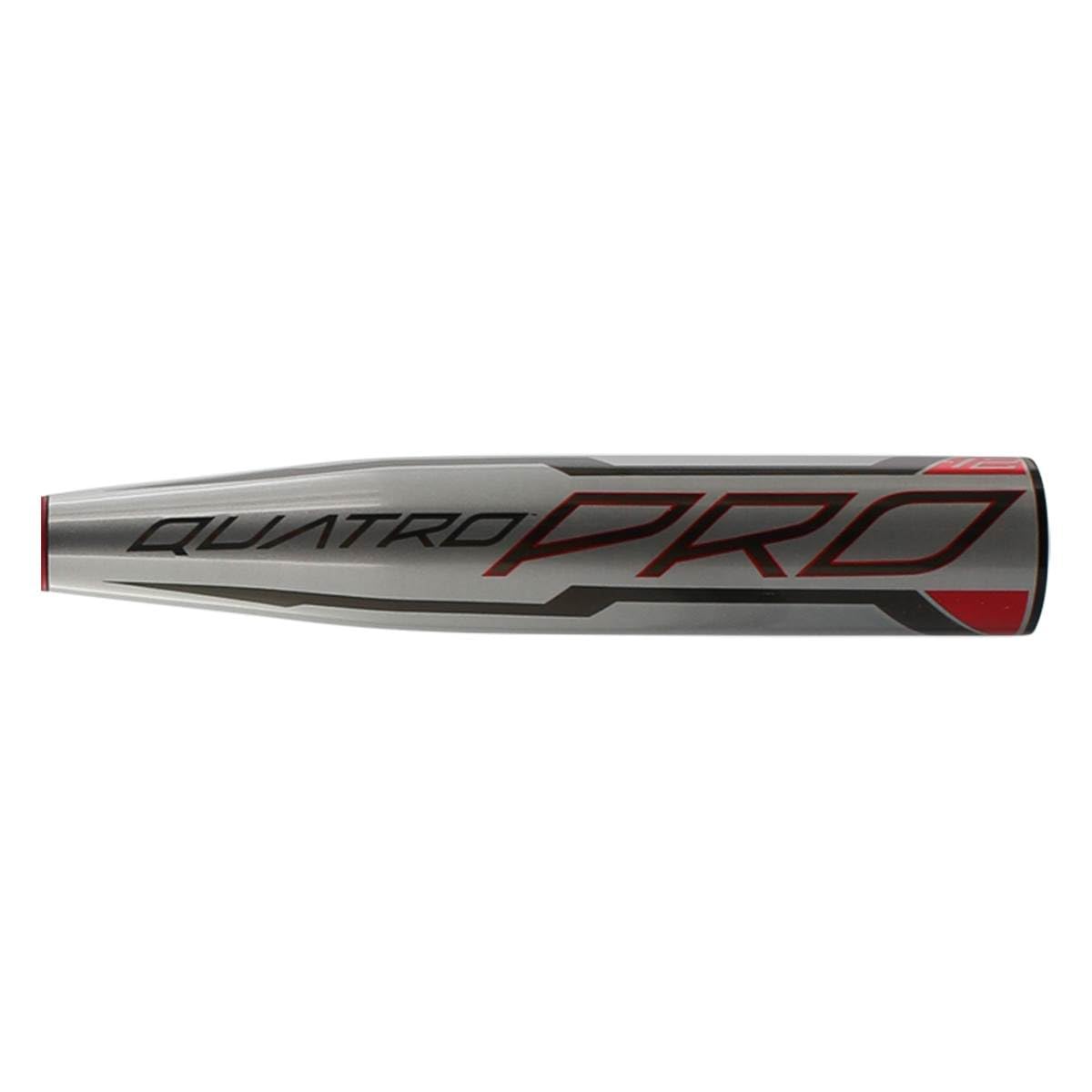 Rawlings 2021 Quatro Pro USA Baseball Bat Series, 29 inch (-10), Red/Silver/Black