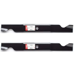 2pk oregon 195-070 mower blade for 46" husqvarna yth22v46