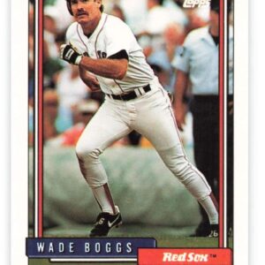 1992 Topps #10 Wade Boggs NM-MT Boston Red Sox Baseball