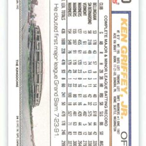 1992 Topps #50 Ken Griffey Jr. NM-MT Seattle Mariners Baseball