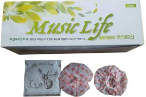 100 pcs (50 pack) microphone covers disposable microphone grill covers mic hygiene skin cover mic cover karaoke sponge cap