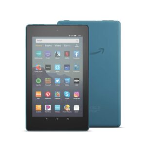 fire 7 tablet (7" display, 16 gb) - twilight blue + kindle unlimited (with auto-renewal)