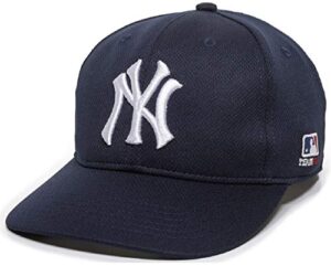 oc sports yankees q3 wicking navy blue hat cap adult men's adjustable