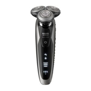 philips norelco shaver, black/grey