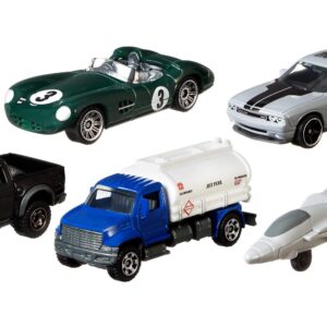 Matchbox Top Gun: Maverick 5-Pack of Vehicles & Planes for Kids 3 Years Old & Up, Authentic Design for Collectors