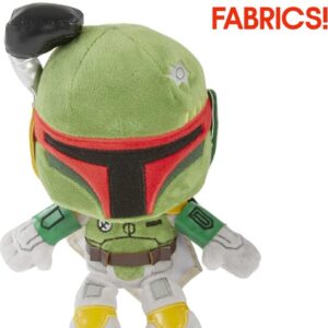 Star Wars Boba Fett Plush 8-Inch Character Figure From the Book of Boba Fett, Soft Doll Dressed in Classic Look