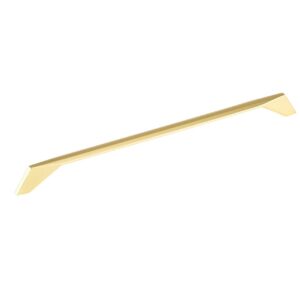 Richelieu Hardware BP9256320165 Masset Collection 12 5/8 in (320 mm) Center Brushed Gold Contemporary Cabinet Pull