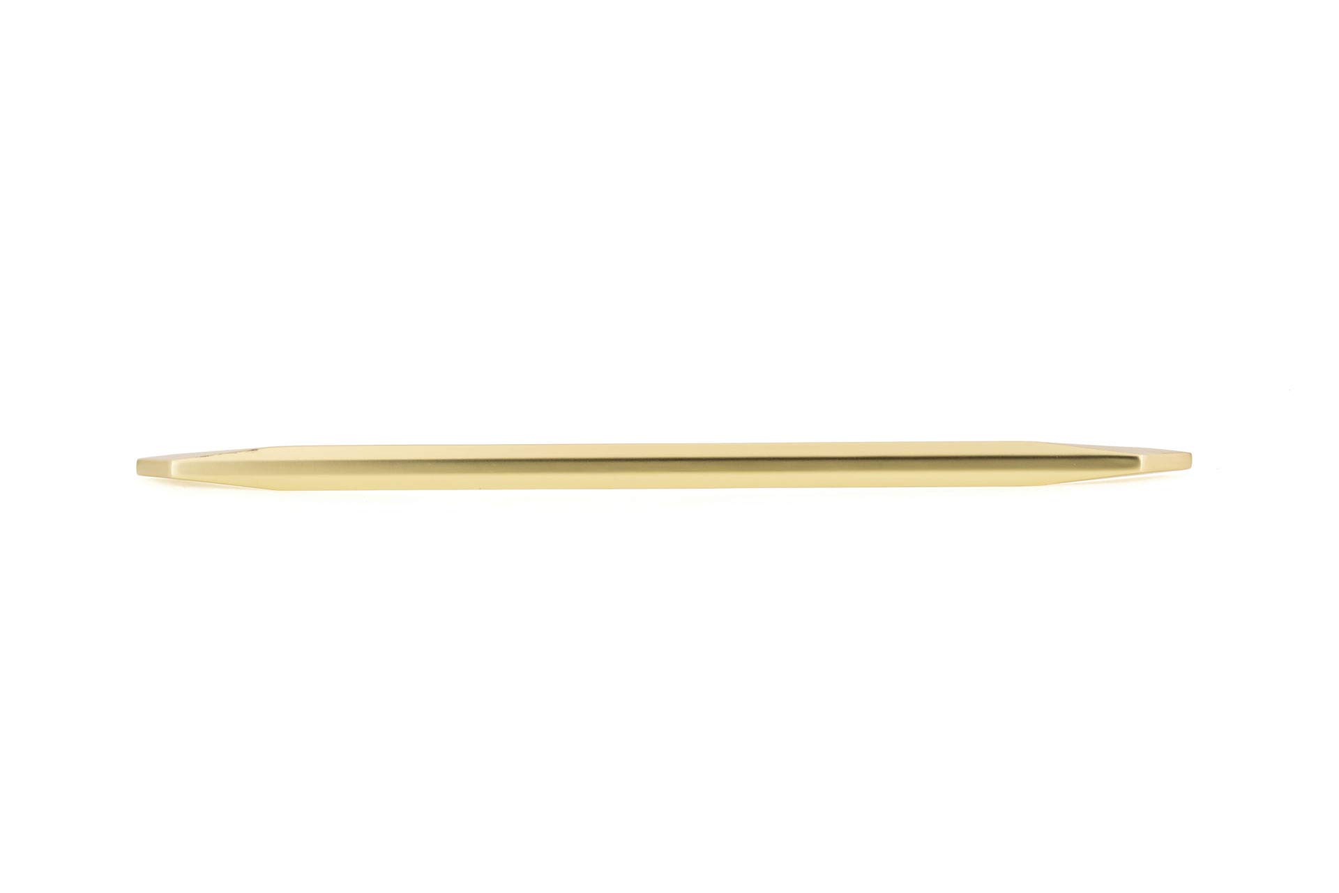 Richelieu Hardware BP9256320165 Masset Collection 12 5/8 in (320 mm) Center Brushed Gold Contemporary Cabinet Pull