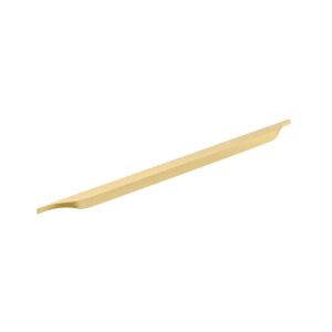 richelieu hardware 7987448165 17-5/8 in (448 mm) center, contemporary cabinet pull, brushed gold