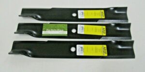 xht 3 usa blades compatible with toro 107-3195-03 107-3194-03 john deere tcu29299 pt8714 bunton