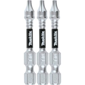 makita e-00826 impact xps™ t10 torx 2" power bit, 3/pk