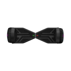 Jetson Spin All Terrain Hoverboard with LED Lights, Self-Balancing Hoverboard with Active Balance Technology, Range of Up to 7 Miles, Ages 13+, Black, JAERO-BLK