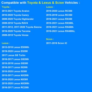 Oil Filter Housing Cap Assembly, Replaces 15620-36020, 15620-36010 Compatible with Toyota Lexus Scion - Avalon Camry Highlander RAV4 Sienna Tacoma Venza, ES300h NX300h RC350 RX350 RX450h, tC, More