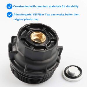 Oil Filter Housing Cap Assembly, Replaces 15620-36020, 15620-36010 Compatible with Toyota Lexus Scion - Avalon Camry Highlander RAV4 Sienna Tacoma Venza, ES300h NX300h RC350 RX350 RX450h, tC, More