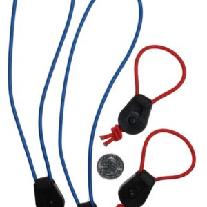 Orin Briant Fishing Lasso by Stick Jacket - Comes in Short or Long; Manage your fishing gear, bundle rods, pair two piece rods, secure rod covers, tangle free cables, extension cords and rope. (Short)