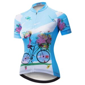 cycling jersey women short sleeve bike shirts team bicycle jacket mountain biking clothing tops