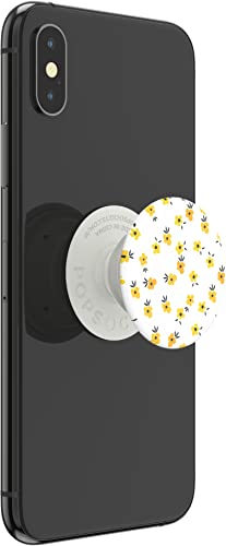 ​​​​PopSockets Phone Grip with Expanding Kickstand, Floral PopGrip - Black Eyed Suzies