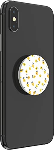 ​​​​PopSockets Phone Grip with Expanding Kickstand, Floral PopGrip - Black Eyed Suzies