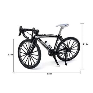 JAMOR Bicycle Model Mountain Bike Toy Racing Toy 1:10 Simulation Bike Mini Bike Model Zinc Alloy Racing Home Decoration Crafts Miniature Finger Mountain Bike (3)