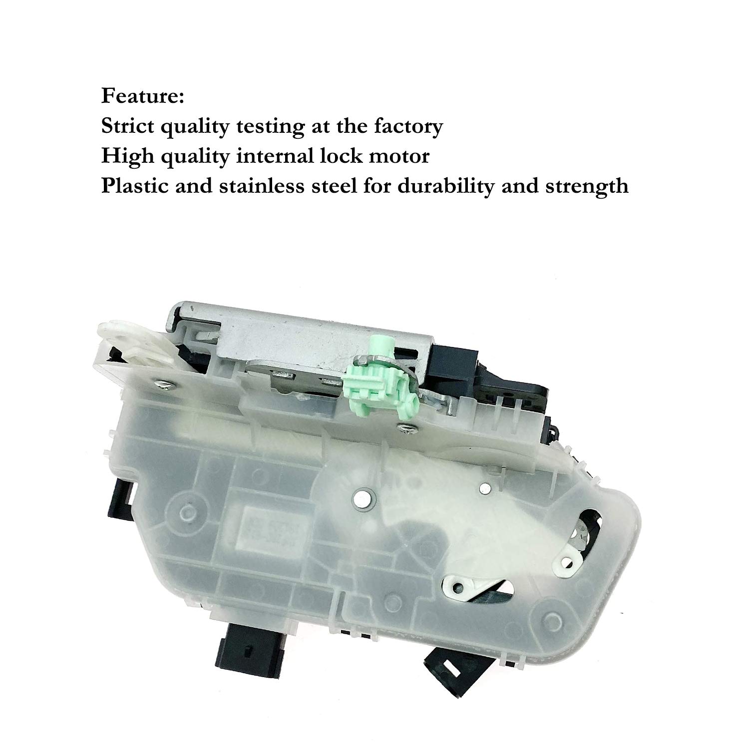 Front Left LH Driver Side Power Door Lock Latch Actuator for 2008-2012 F150 Escape Focus Mazda Tribute Mercury Mariner Replace 9L3Z-5421813-A