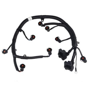 jdmon compatible with ficm fuel injector engine complete wire harness ford f250 f350 f450 f550 excursion powerstroke 6.0l diesel 2004-2007 replaces part 5c3z9d930a 5c3z-9d930-a