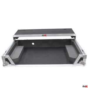 ProX XS-XDJXZWLT ATA Flight Case For Pioneer XDJ-XZ DJ Controller with Laptop Shelf 1U Rack Space and Wheels