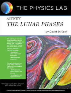 middle school and high school physical science - activity: the lunar phases