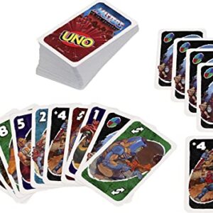 Mattel Games ​UNO Masters of The Universe Card Game for Kids, Adults and Game Night with Special Rule for 2-10 Players