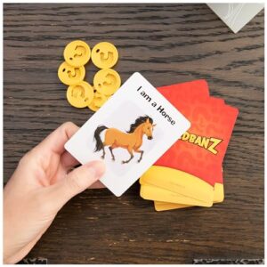 Hedbanz Picture Guessing Board Game 2020 Edition Family Games | Games for Family Game Night | Kids Games | Card Games, for Families and Kids Ages 8+