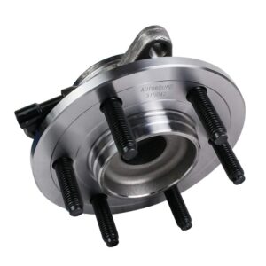 Autoround 515042 Front Wheel Hub and Bearing Assembly Fit for 2003-2006 Ford Expedition, Lincoln Navigator, 2WD