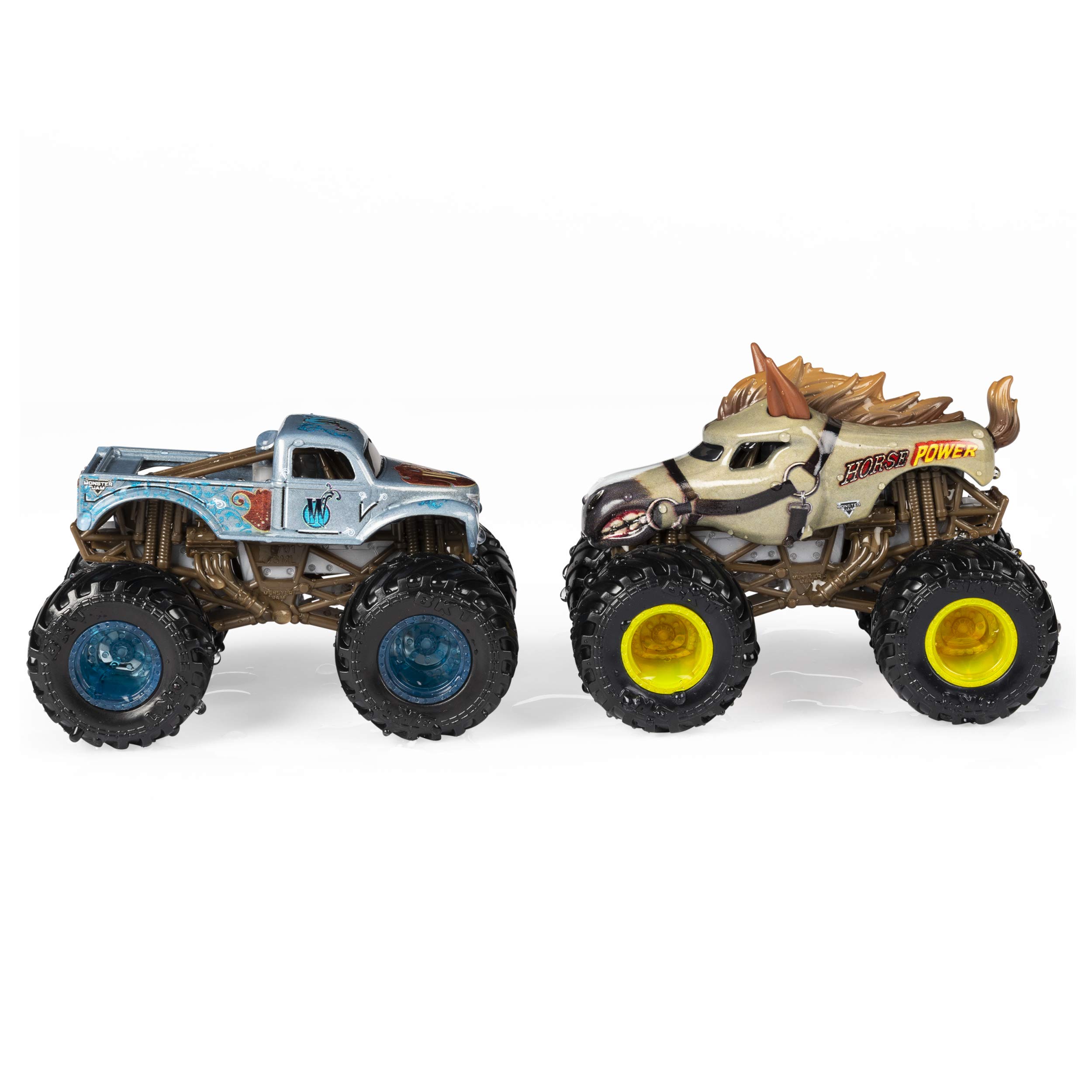 Monster Jam 1:64 Scale Color Change Horse Power Vs W Whiplash