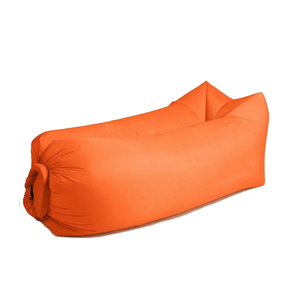 HBKOLEP Inflatable sofa outdoor lazy sofa bed manufacturer portable beach sleeping bag folding single air sofa cushion