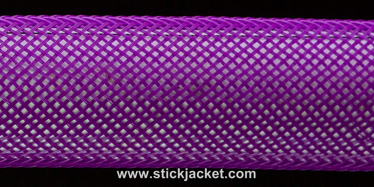 RITE-HITE Orin Briant Stick Jacket Fishing Rod Covers - Casting Stick Jacket, Comes in a Variety of Colors; Keep Your Rod Safe and from Getting Tangled (Purple)