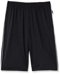 jockey men's active basketball short, black, small