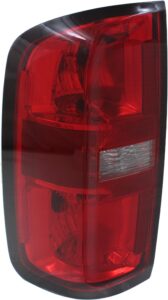 evan fischer nhtsa/dot compliant tail light compatible with 2015-2022 chevrolet colorado with bulb driver side capa - gm2800270c, 84169777