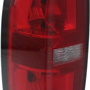 Evan Fischer NHTSA/DOT Compliant Tail Light Compatible With 2015-2022 Chevrolet Colorado With Bulb Driver Side CAPA - GM2800270C, 84169777