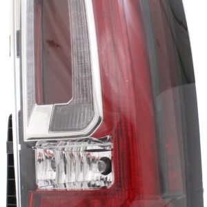 Evan Fischer Tail Light Compatible with 2015-2020 GMC Yukon and 2015-2020 Yukon XL LED Passenger Side - GM2801268, 84536243 For Models with LED Lights Only