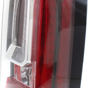 Evan Fischer Tail Light Compatible with 2015-2020 GMC Yukon and 2015-2020 Yukon XL LED Passenger Side - GM2801268, 84536243 For Models with LED Lights Only