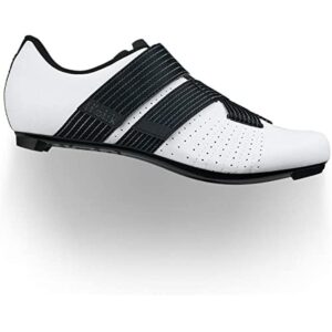 fizik powerstrap r5, unisex cycling shoe black white